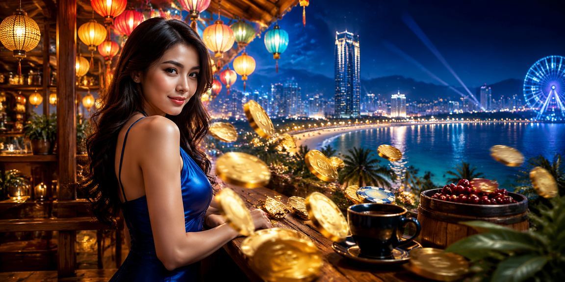 Người chơi tại Quy Nhơn thưởng thức cà phê và tham gia cá cược trực tuyến